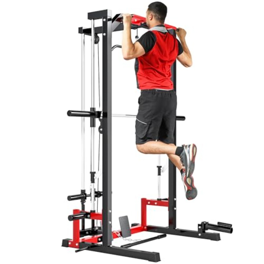 Power Cage Smith Machine Multi - Lat Pulldown Bar recension och pris
