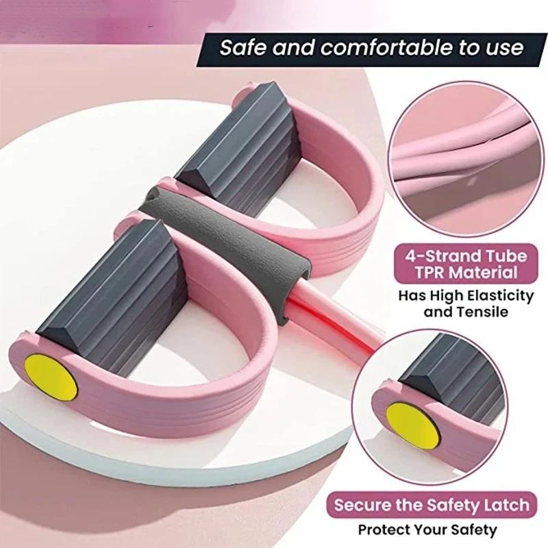 Hot Sale 4-Tube Resistance Ban - Yoga Pedal Puller Fitness Equipment recension och pris