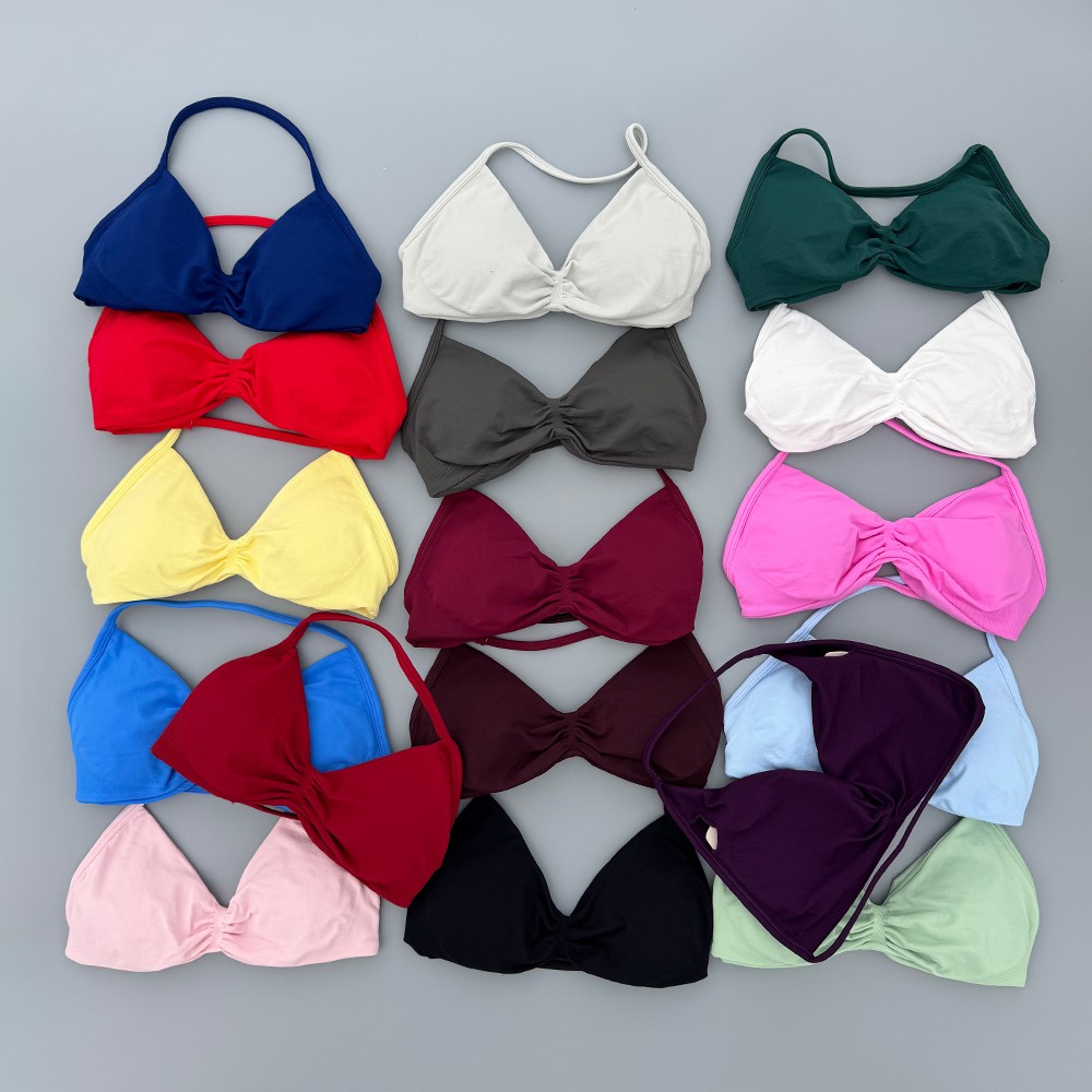 Strappy Bra Gym Top Women High - Yoga Fitness Matte recension och pris