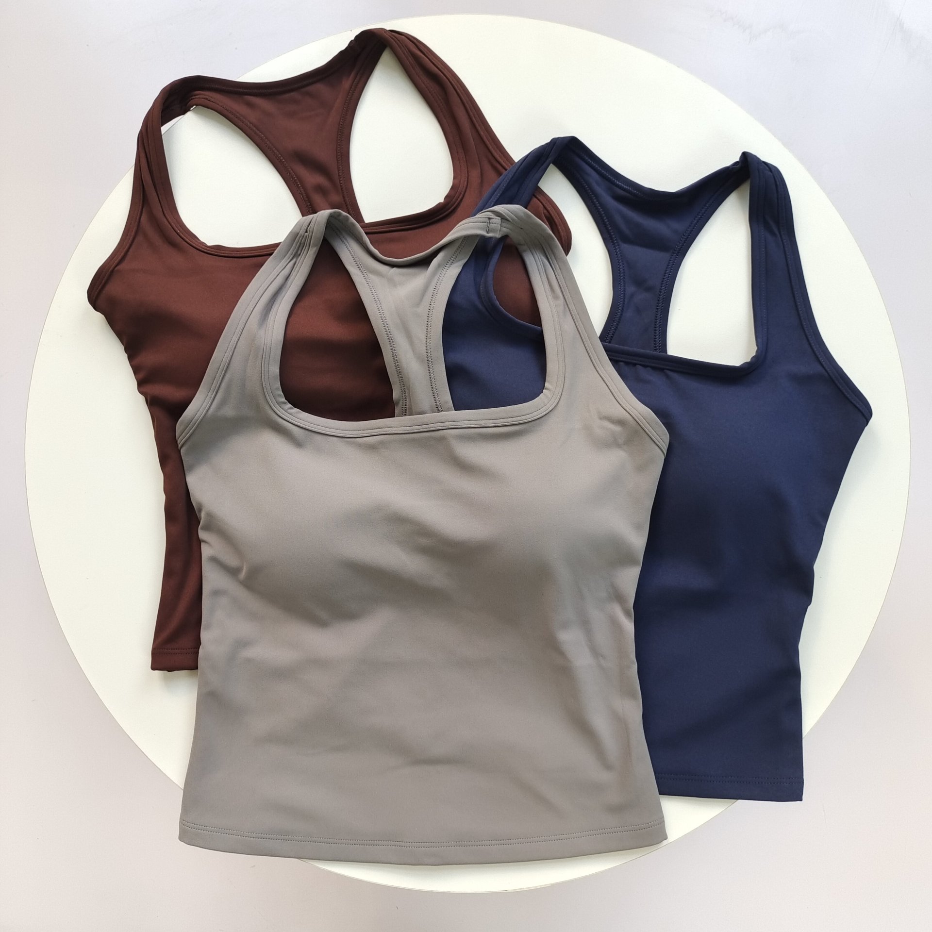 Women's Square Neck Racerback  - Yoga Fitness Matte recension och pris