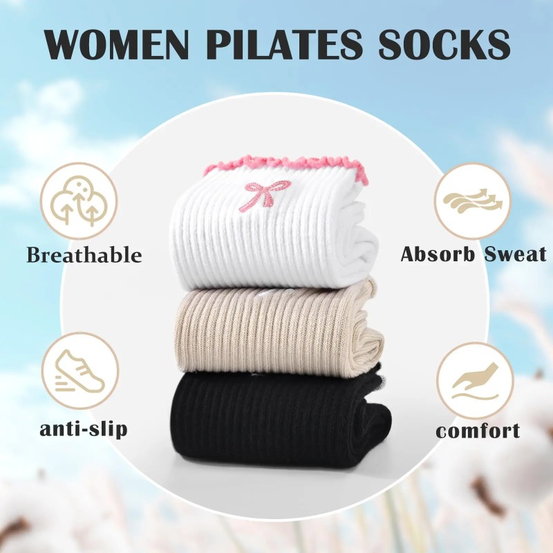 Professional Yoga Socks, Cotto - Yoga And Fitness recension och pris