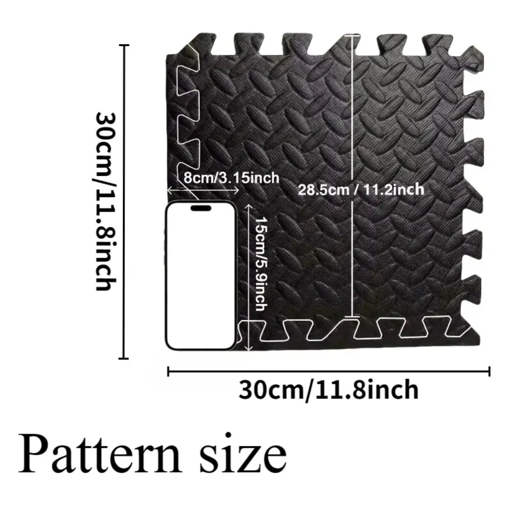 16 Piece Fitness Yoga Mat Soft - Yoga Fitness Trainer recension och pris