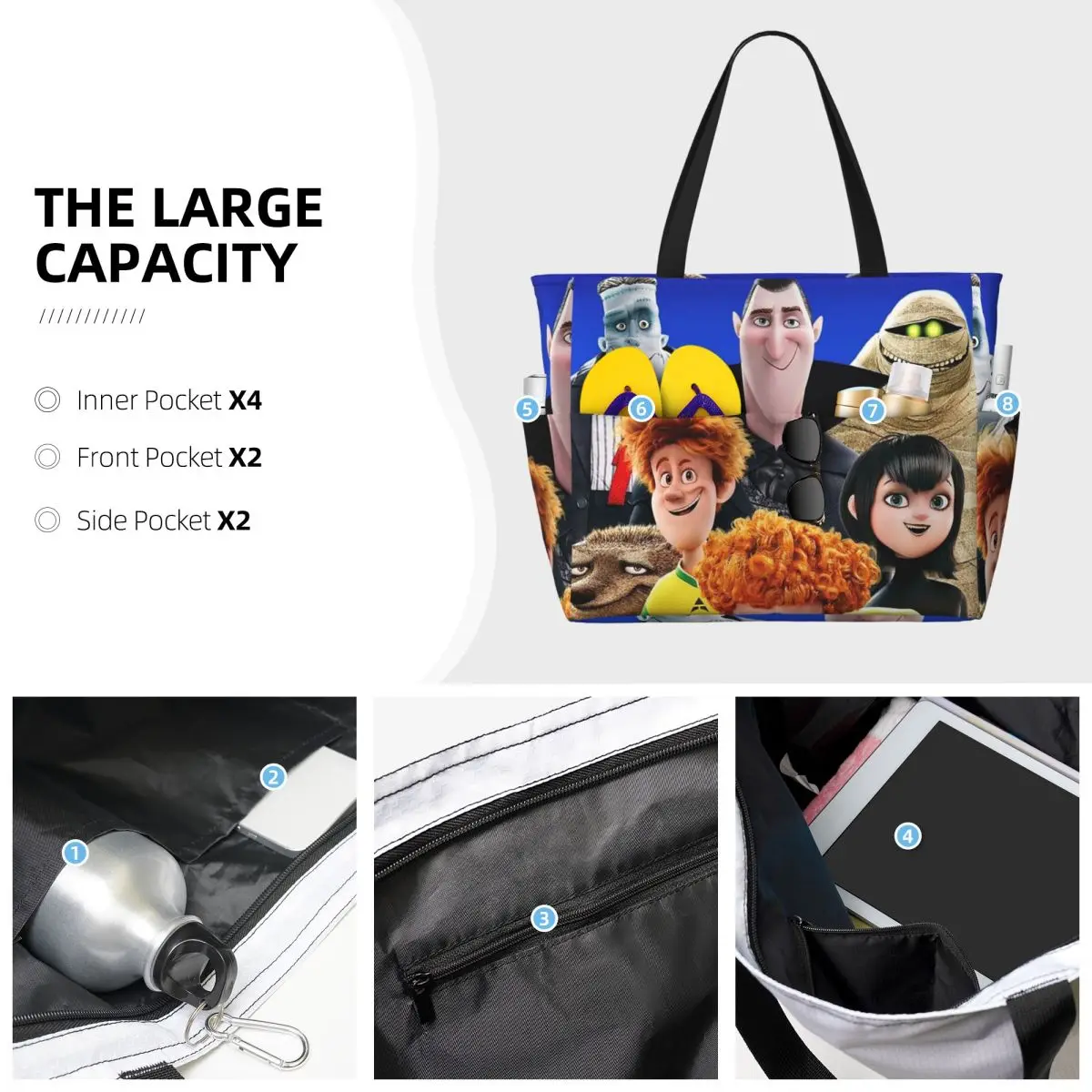 Hotel Transylvania Beach Tote  - Yoga Fitness Hotel recension och pris