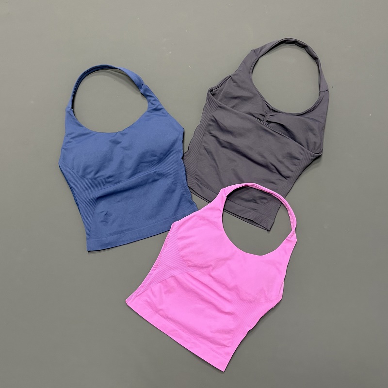 Women Halter Neck Sports Top S - Yoga Fitness Matte recension och pris