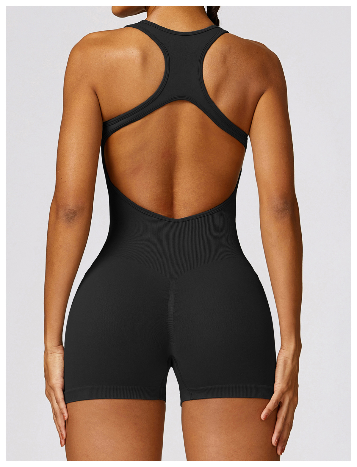 Sexy Back Jumpsuit Gym Set Wom - Yoga Fitness Stretching recension och pris