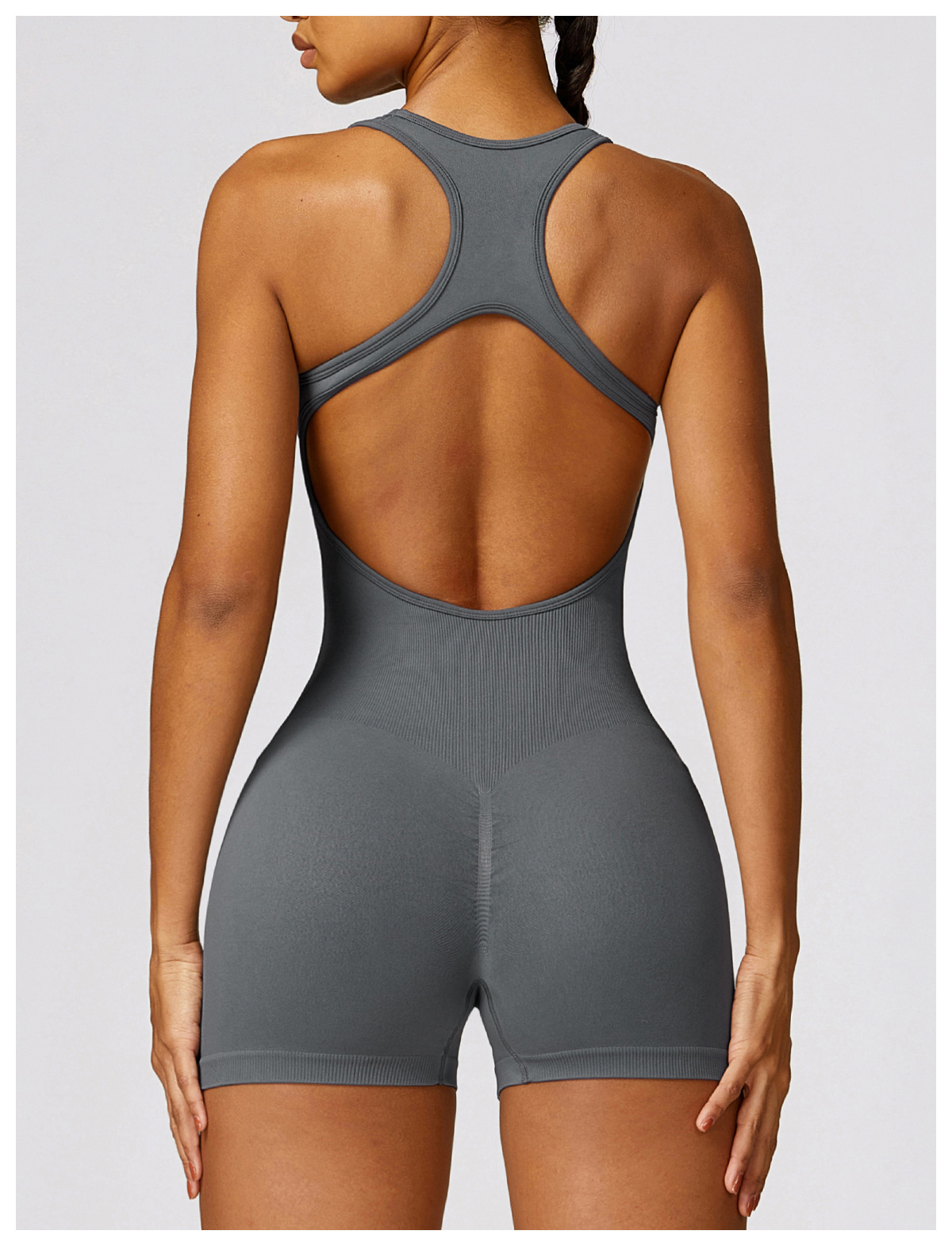 Sexy Back Jumpsuit Gym Set Wom - Yoga Fitness Stretching recension och pris