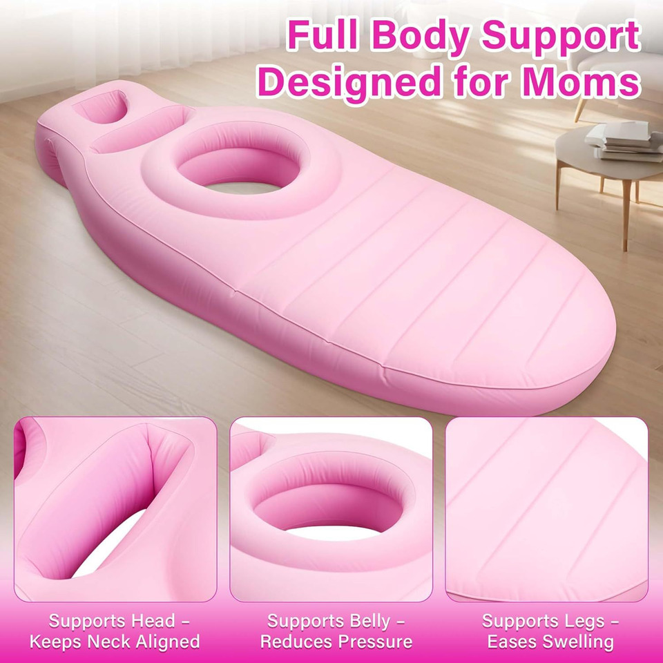 Inflatable Pregnancy Pillow Yo - Yoga Fitness Matte recension och pris