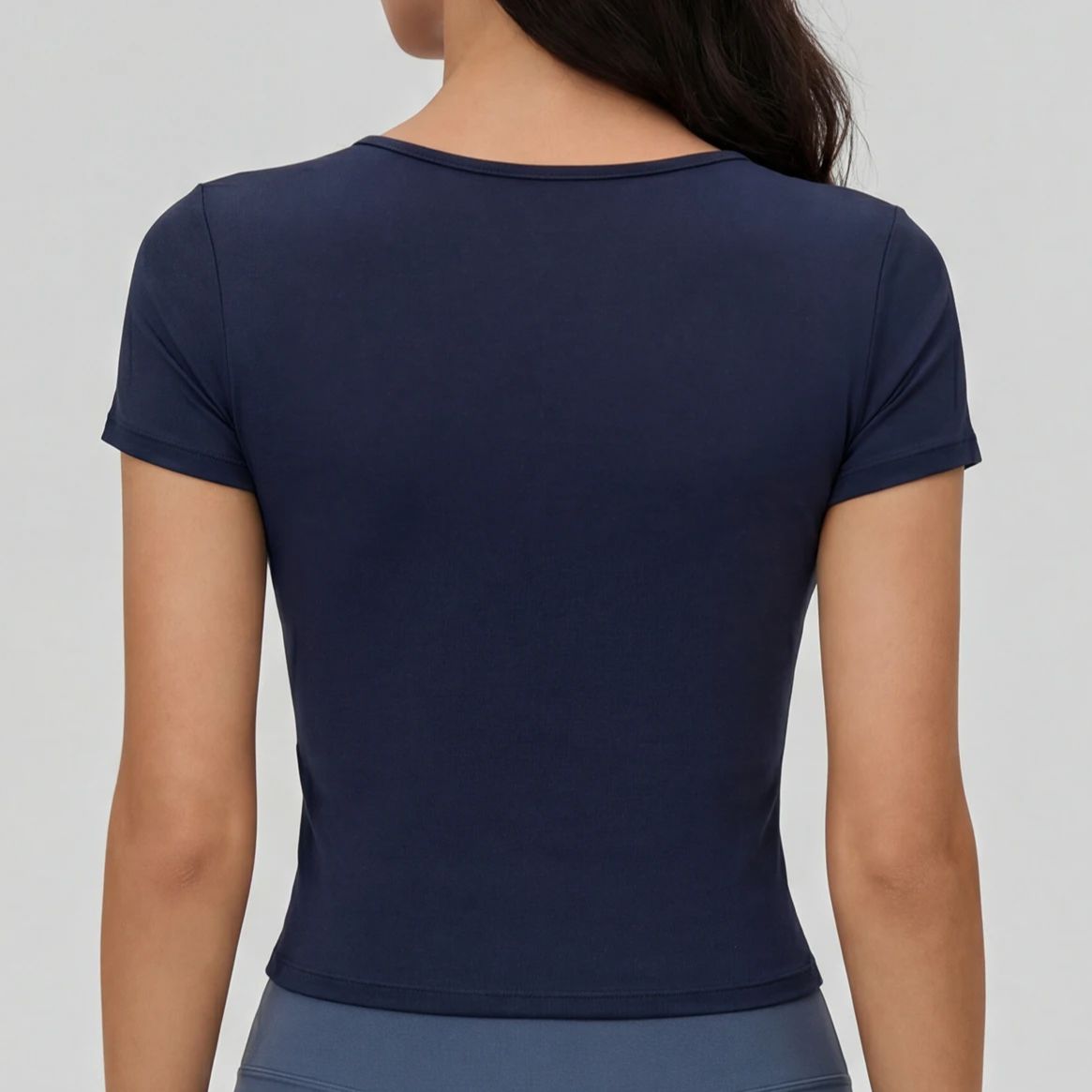 Women's V-neck short-sleeve yo - Yoga Fitness Stretching recension och pris