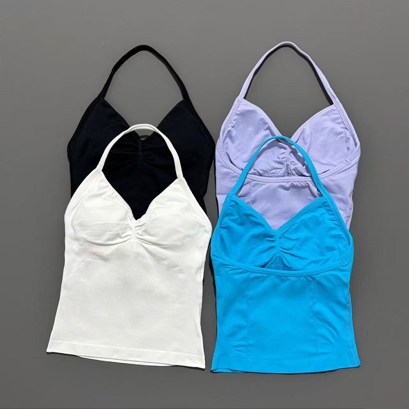 Gym Sports Tops Women Seamless - Yoga Fitness Matte recension och pris