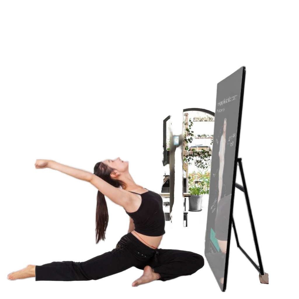 Smart A-Shape Fitness Mirror w - Yoga Fitness Hotel recension och pris
