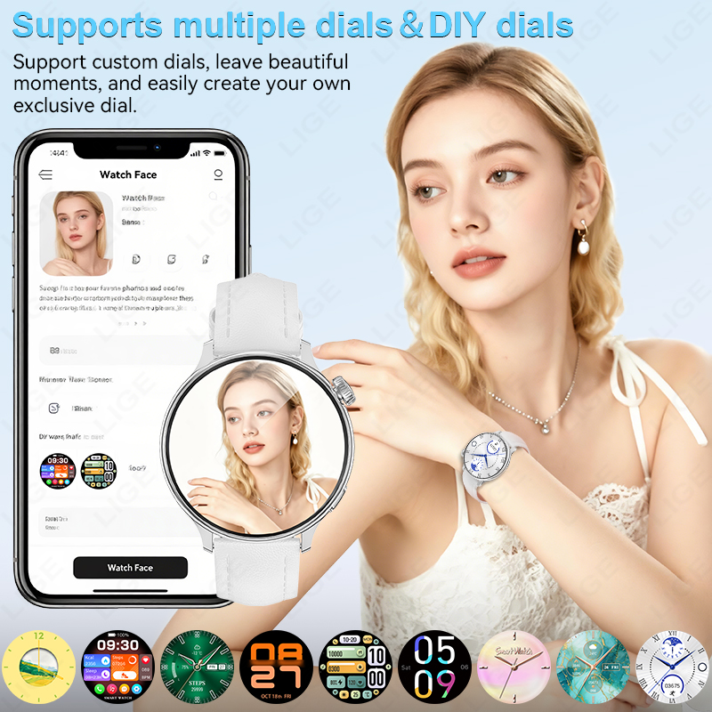 LIGE Sports Smart Watch for Wo - Oxygen Yoga & Fitness Joshua Creek recension och pris
