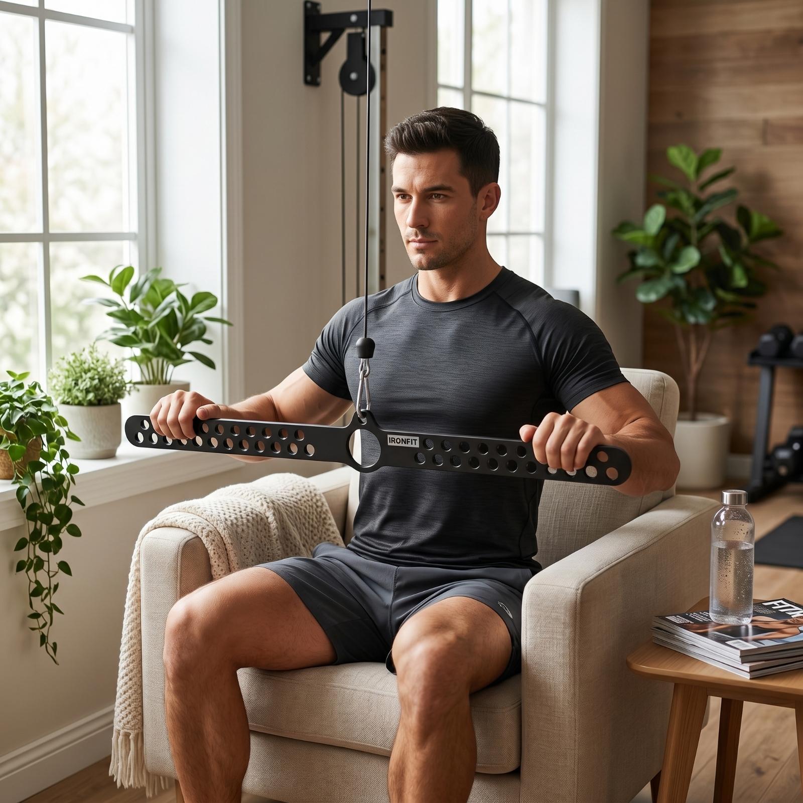 LAT Pull Down Bar with Multipl - Lat Pulldown Bar recension och pris