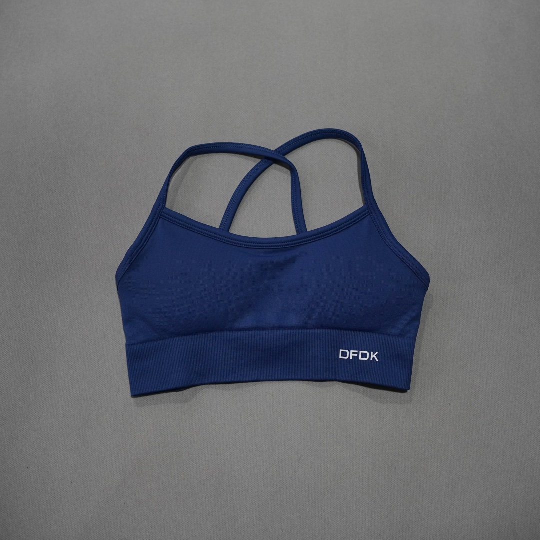 DFDK Ribbed Seamless Cross Bac - Yoga Fitness Stretching recension och pris