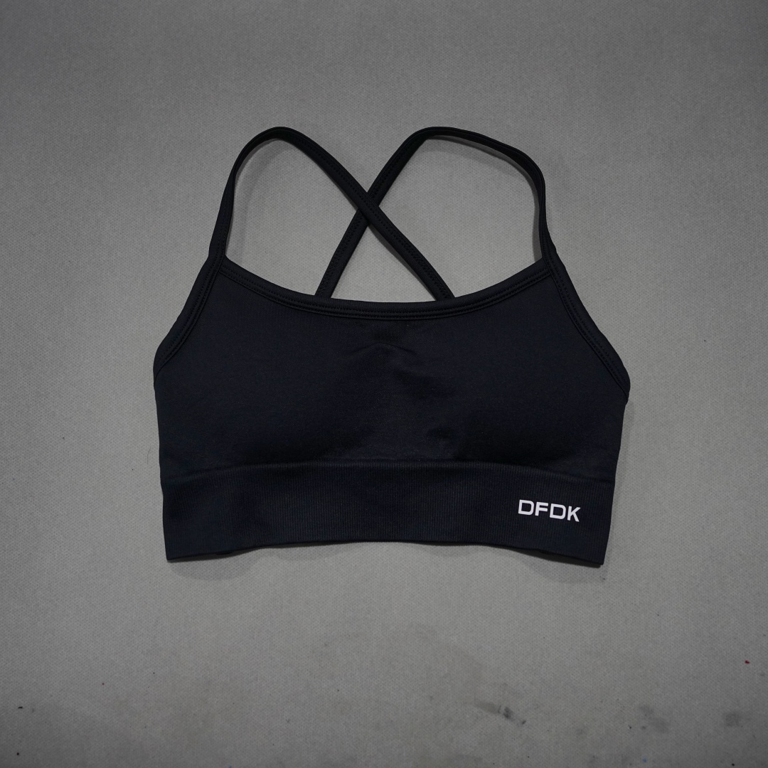 DFDK Ribbed Seamless Cross Bac - Yoga Fitness Stretching recension och pris