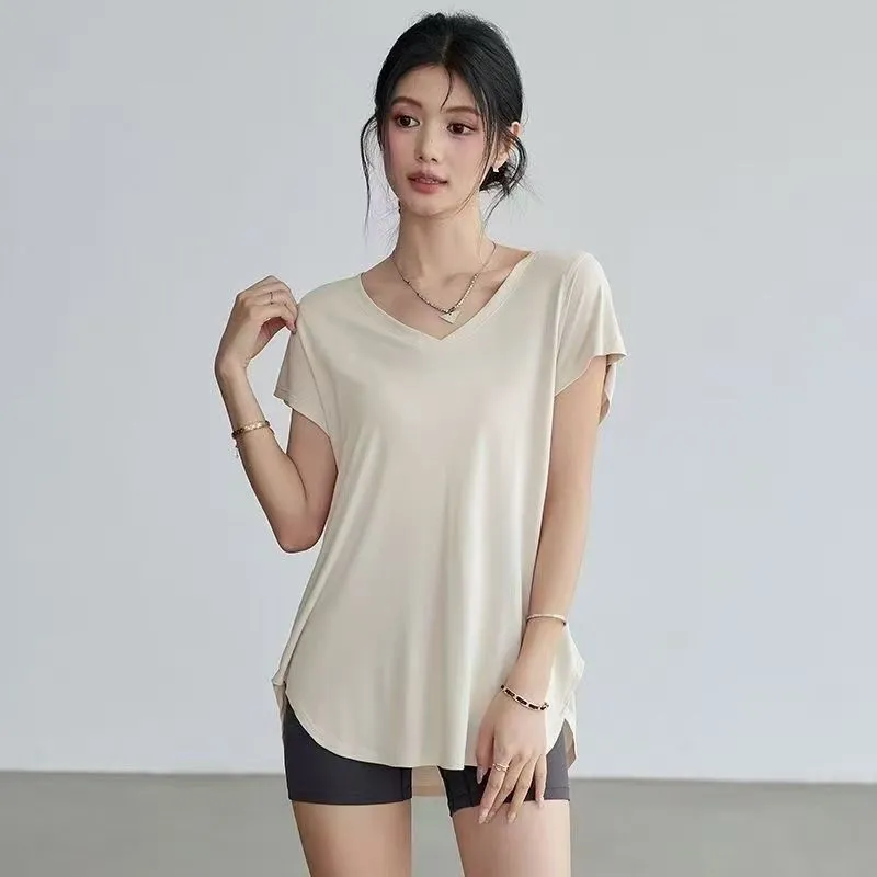 Women's Slimming Round Neck Yo - Yoga Fitness Stretching recension och pris